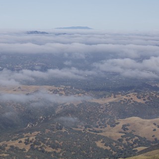 Marine Layer Blankets the Bay Area from Mount Diablo
