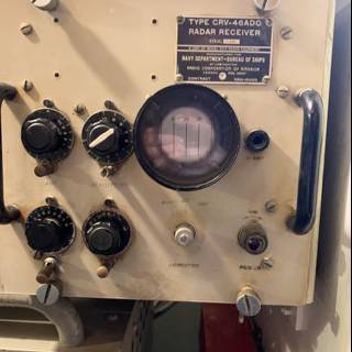 Vintage Radio Control Panel