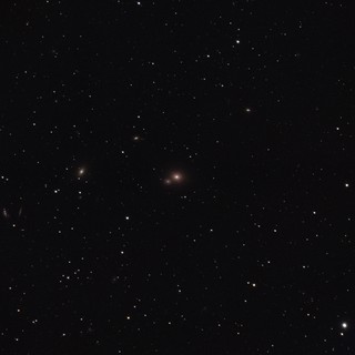 M60 Galaxy in Virgo Cluster - Narrowband Astrophotography
