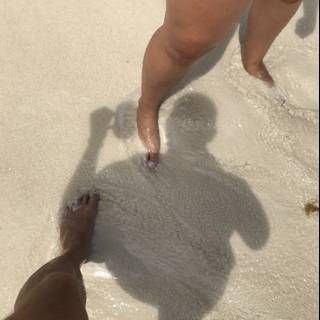 Sandy Toes with a Little One