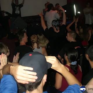 Night Club Partygoers Rally Together