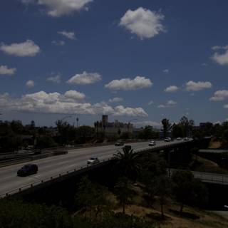 Spectacular View of the Freeway from Above