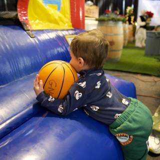 Game Time at Fort Mason: Wesley's Bouncing Basketball Adventure