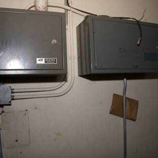 Electrical Boxes on Wall