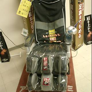 A Chair with Bags