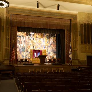 Majestic Theater with Grand Painting