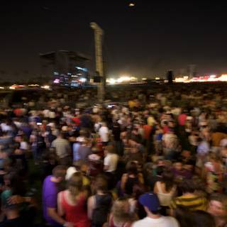 Coachella Music Festival Comes to Life at Night