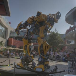 The Giant Robot Statue
