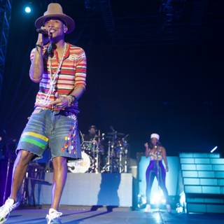 Pharrell Williams Rocks Coachella Stage