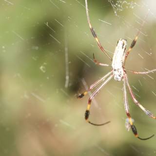 Garden Spider on a Spiderweb
