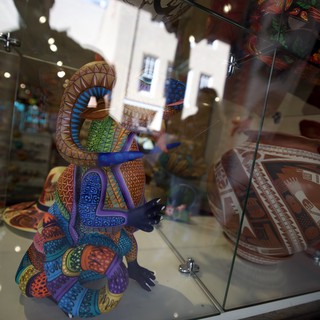 art gallery or folk art shop
