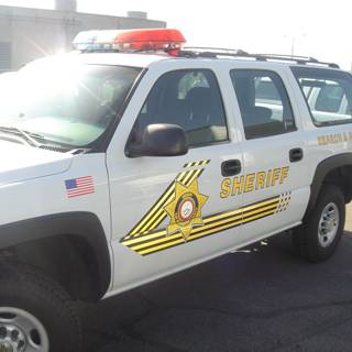 Sheriff's Vehicle on Patrol