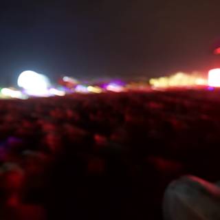 Blurred Crowd at Coachella