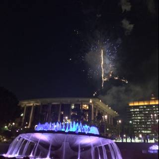Spectacular Fireworks Display at Civic Center Mall