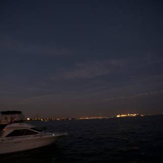 Yacht on a Night Voyage