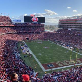 The Thrills of the Game Day: A Bird's Eye View of Levi's Stadium