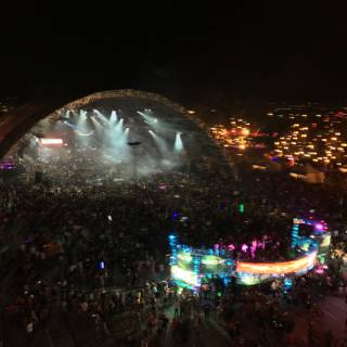 Nighttime Festival Madness in San Bernardino