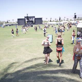 Coachella Crowd Takes Over the Fields