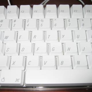 White Computer Keyboard
