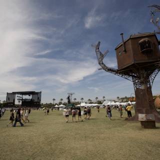 Tree House Fun at Coachella Festival