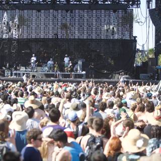 Massive Crowd Cheers on Performers at Coachella Music Festival