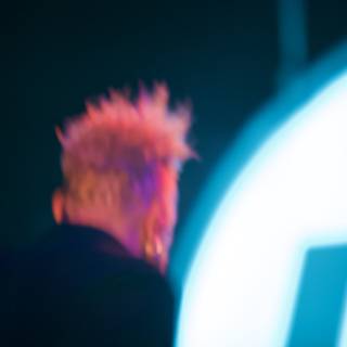 Blurry Mohawk in the Crowd