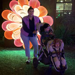 Illuminated Family Stroll