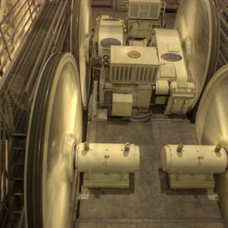 Industrial Generator in a Factory