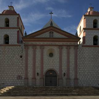 The Majestic Towers of Santa Barbara Mission