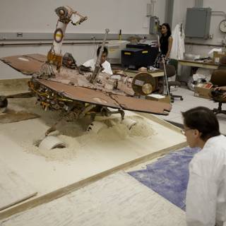 Examining the Mars Rover