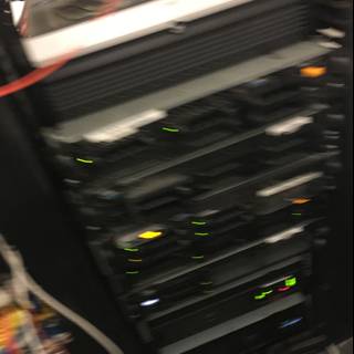 State-of-the-art Computer Server Rack