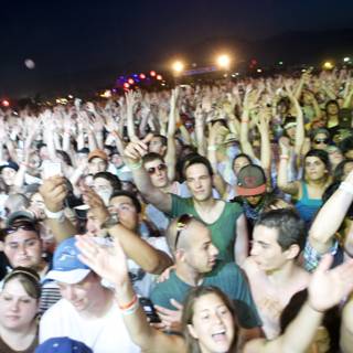 Night Sky Concert Crowd at Coachella