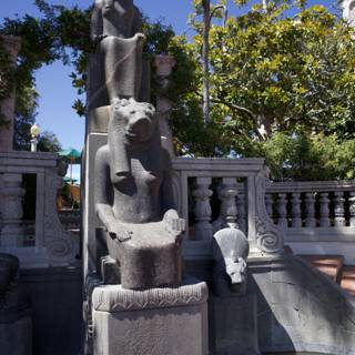 Majestic Guardians of Hearst Castle