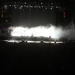 Smoke-filled Concert Performance