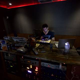 Laptop in the Studio