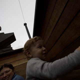 outdoor deck or boardwalk