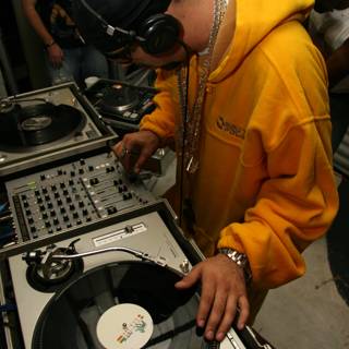 Yellow Hoodie DJ