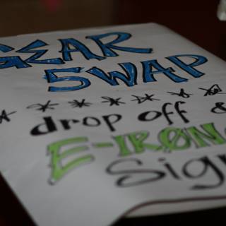Gear Swap Sign
