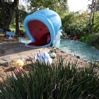 Whimsical Whale Mini Golf Obstacle at Fantasyland