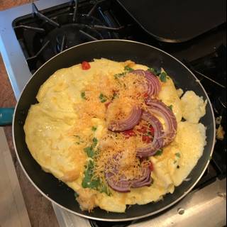 Sizzling Vegetable Omelet