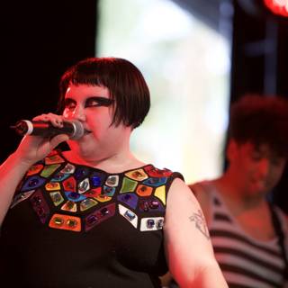 Beth Ditto Rocking the Stage with Intensity