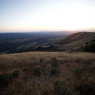 Golden Hour Vista from Mount Diablo's Juniper Canyon