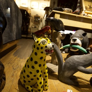 Colorful Folk Art Animals in Santa Fe Workshop