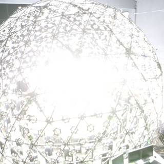 Illuminated White Dome