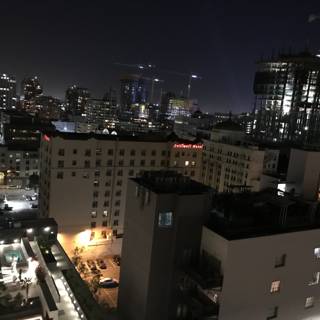 Urban Metropolis Nightscape