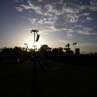Silhouettes and Sunsets at Coachella 2024