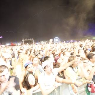 Passionate Audience Enjoys Coachella Music Festival