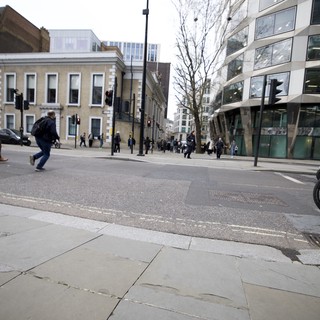 Urban Street Scene in Contemporary London