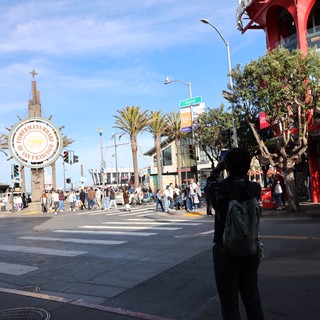 Busy Intersection at Fisherman's Wharf San Francisco