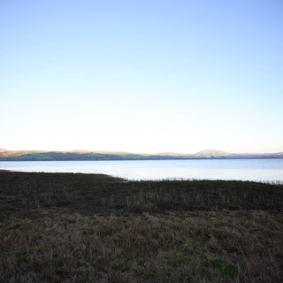Tranquil Shoreline View of Drakes Bay at Dusk